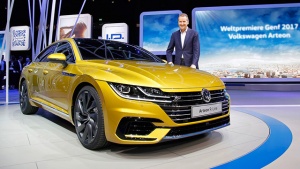 Ženeva 2017 - Volkswagen Arteon zvanično predstavljen, prve žive fotografije
