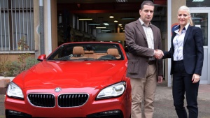 BMW donirao automobil Mašinskom fakultetu