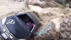 Sreća u nesreći - razbijeno staklo spasilo život vozaču (VIDEO)