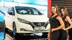 Nissan Leaf, zvezda Nissanovog štanda na sajmu automobila u Beogradu 2019