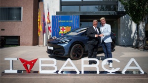 CUPRA i FK Barselona proširuju svoju saradnju 100% električnim modelom Tavascan