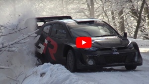 Rallye Monte Carlo 2025 - Kalle Rovanpera testirao Non-Hybrid Toyotu GR Yaris Rally1 - VIDEO